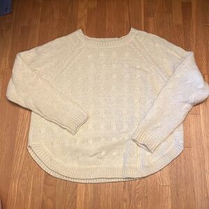 Wallace by J. Crew Cream Sweater